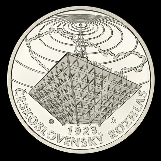 10 EURO/2023 - Začiatok pravidelného vysielania československého rozhlasu - 100. výročie - BK